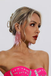 Oakleigh Diamond Feather Earrings