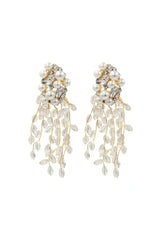 Alina Crystal Tassel Earrings - Catchall