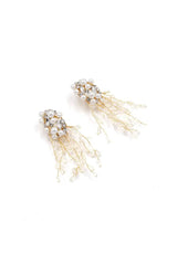Alina Crystal Tassel Earrings