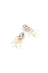 Alina Crystal Tassel Earrings