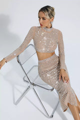 Dayana Khaki Diamond Set