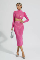 Dayana Rose Red Diamond Set