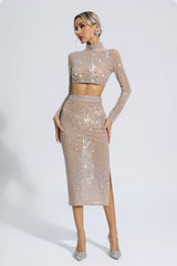 Dayana Khaki Diamond Set