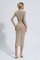 Dayana Khaki Diamond Set