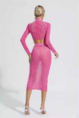 Dayana Rose Red Diamond Set