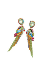 Everleigh Parrot Diamante Earrings