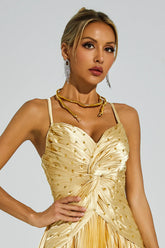 Dora Gold Snake Necklace