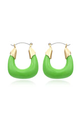 Julianna Green Resin Earrings - Catchall