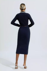 Khaleesi Black Diamond Embellished Set