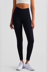 Lexi Black V-Waist Tight Leggings - Catchall