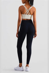 Lexi Black V-Waist Tight Leggings - Catchall