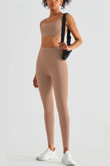 Lexi Cacao High-Rise Tight Leggings - Catchall