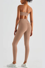 Lexi Cacao High-Rise Tight Leggings - Catchall