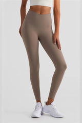 Lexi Dark Down V-Waist Tight Leggings - Catchall