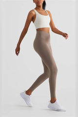 Lexi Dark Down V-Waist Tight Leggings - Catchall