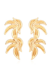 Lia Gold Leaves Earrings - Catchall