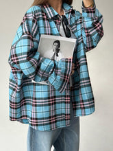 Vintage Plaid Long Sleeve Shirt