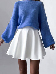 Temperamental All-match A- Line Skirt