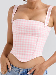 Gingham Corset