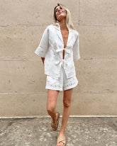 Knotted Top & Shorts