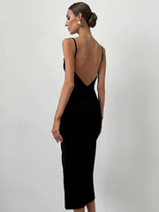 Square-Neck Bodycon Dress