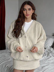 Cardigan Short Skirt Two-piece Set