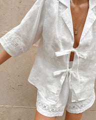 Knotted Top & Shorts