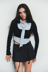 Preppy Style Crop Top