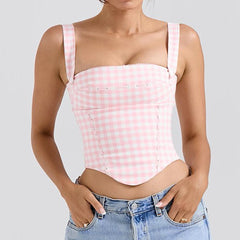 Gingham Corset