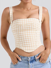 Gingham Corset