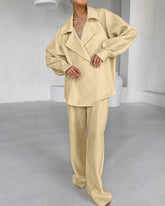 Belted Comfy Cotton Set