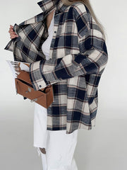 Cotton Mid-Length Outerwear Shirt