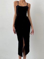 Square-Neck Bodycon Dress