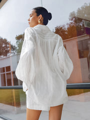 Minimalism Pure Cotton Shorts Set