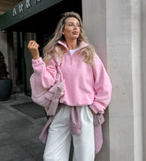 Loose Lapels Pullover Sweater