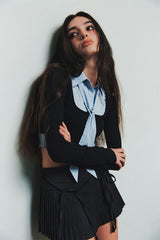 Preppy Style Crop Top