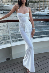 Halter Neck Long Dress