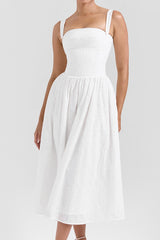 Broderie Midi Sundress