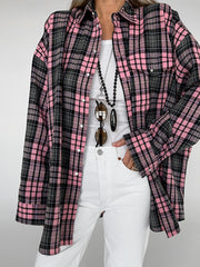 Plaid Simple Shirt Niche