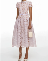Butterfly Hollow Out Strappy Midi Dress