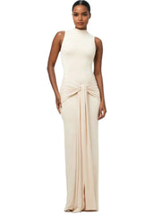 Elegant Sleeveless Maxi Dress