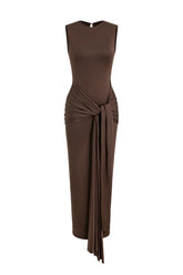 Elegant Sleeveless Maxi Dress
