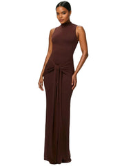 Elegant Sleeveless Maxi Dress