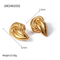 Bracha Gold Plated Earrings
