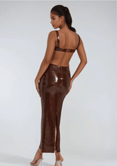 Brown Maxi Dress