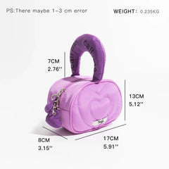 Call Me Heart Tote Handbag