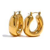 Chunky Hoop Earrings