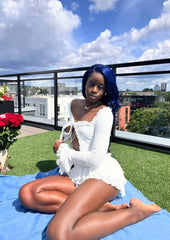 Co-Ord Ruffle Tiered Mini Short Set