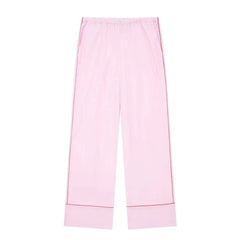 Cropped Long Sleeves and Wide Leg pajamas
