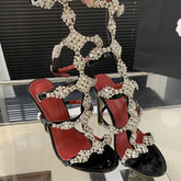 Crystal Embellished Heels